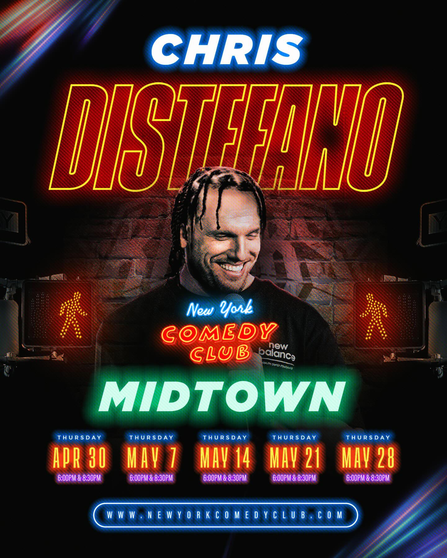 Chris Distefano Tour Poster 2026